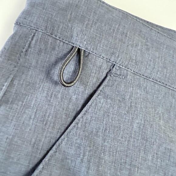 Nomad Shorts Mens 34 Gray Stretch Performance Chino Lightweight Casual Outdoor - Picture 4 of 11